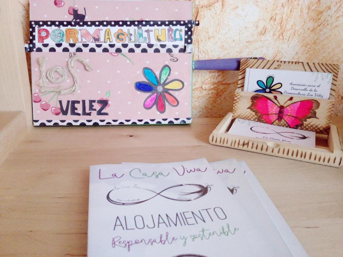 La Casa Viva. Alojamiento Responsable Y Sostenible. Vélez Blanco Zewnętrze zdjęcie